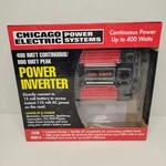 Chicago Electric Power Inverter 400W Continuous 800W Peak Car Rv Truck - New. Fixed Price $16.82.