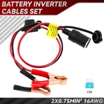 2FT Car Battery Cigarette Lighter Adapter Socket Alligator Clip Clamp Power;. Fixed Price $11.16.