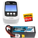 Nhx Rc B6 Nex 50W AC/200W Dc Charger + 4S 14.8V 6500MAH 100C H.case Lipo Battery. Fixed Price $139.95.