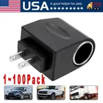 110V-240V Ac Plug To 12V Dc Car Cigarette Lighter Converter Socket Adapter Lot. Fixed Price $46.44.