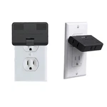 Etwincoo 3-WAY Flat Wall Outlet Extender & Splitter, 2-PRONG Swivel Black. Fixed Price $8.41.