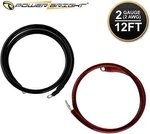 2AWG12 Power Bright High Amperage Copper Set Of Battery Cables. Fixed Price $65.99.