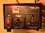 Pyle PVTC120U Step Up And Down Transformer. Fixed Price $30.00.