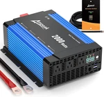 2000W Inverter, Car Power 12V To 120V, 89.37% High Efficiency Modified. Fixed Price $253.67.