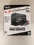 Schumacher 410W Power Converter Inverter 12V To 110V Car Battery Clamps SI2. Fixed Price $25.50.