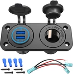 Qc 3.0 Usb Outlet 12V Boat Marine Waterproof Cigarette Lighter. Fixed Price $14.76.