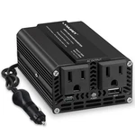 500W Power Inverter, Lvyuan 12V Dc To 110V Ac Car Plug Adapter Ou.... Fixed Price $54.07.