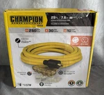 Champion Power Equipment 25 Ft. 30 240-VOLT Generator Extension Cord. Fixed Price $49.99.