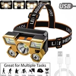 1PC Rechargeable Led Headlamp 14500 Battery Usb Camping Headlight - New. Fixed Price $13.93.