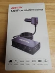 Bestek 9 Car Charger 148W 3-SOCKET Pd 30W And QC3.0 18W Charging Ports Led. Fixed Price $19.99.