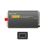 Power Queen 2000W Pure Sine Wave Inverter 12V Dc To 120V Ac For All Batteries. Fixed Price $195.99.