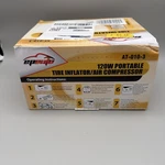 Epauto 120W Tire Inflator And Air Compressor AT-010-3 Cigarette Lighter Black. Fixed Price $35.00.