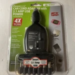 Powerline Car Cord Adapter 2.1 Amp Usb 2000 Ma 3-12 Volts W/ 7 Plug Tips. Fixed Price $14.25.