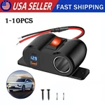12-24V Dual Usb Car Charger Cigarette Lighter Socket Splitter Power Adapter Lot. Fixed Price $70.00.