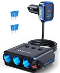 7 In Cigarette Lighter Splitter, Sonru 180W (max 192W) 3-SOCKET Car. Fixed Price $15.99.