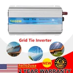 1000W Solar Micro Inverter Grid Tie Mppt Pure Sine Wave Dc To Ac 110V Usa. Fixed Price $94.15.