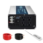 Wzrelb 5000W 12VDC To 120VAC Pure Sine Wave Power Inverter Rv Car Remote Solar. Fixed Price $359.00.