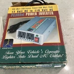 Power-to-go Inverter PC300XT Watt Continuous 500 Peak. Fixed Price $20.00.