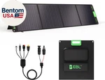 200W Portable Solar Panel For Power Station, Foldable Charger W/ 4 Kicksta. Fixed Price $396.28.