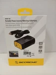 Scosche 150W Portable Power Inverter For Car With Box. Fixed Price $8.99.