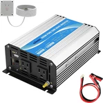 Giandel Power Inverter Pure Sine Wave 600WATT 12V Dc To 110V 120V With Remote Co. Fixed Price $121.49.