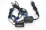 Smart Power Dual Monitor Computer Cords Model UTBF07SG-120 Bundle Kit. Fixed Price $39.99.