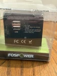 Fospower Universal Dual Usb Ac Adapter- New! Great Price!. Fixed Price $6.00.