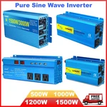 1000W 1200W 1500W Pure Sine Wave Power Inverter 12V/24V To 110V Converter. Fixed Price $71.99.