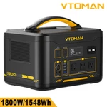 Vtoman Jump Portable Power Station 1800W/1548WH LIFEPO4 Battery Generator. Fixed Price $469.03.