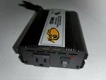 Two 110V Outlets 125W Car Power Inverter 12V To Ac Made By CATZY8. Fixed Price $19.95.
