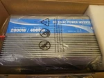 Giandel 12V Dc To Ac Power Inverter 2000W/4000W Model PM-2000KAR. Fixed Price $125.00.