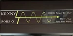 Krxny 3000W Pure Sine Wave Power Inverter Dc 48V To Ac 120V With Lcd Display. Fixed Price $149.99.