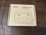 Foval 200W Modified Sine Wave Power Inverter Dc 12V To Ac 110V With 4 Usb Ports. Fixed Price $24.99.