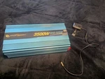 New! Power Bright 12V 3500W Heavy Duty Inverter W/wireless Remote On/off. Fixed Price $325.00.