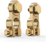 Leicestercn Battery Terminals Connectors, Gold. Fixed Price $17.58.