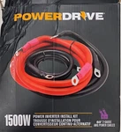 Roadpro Powerdrive 1500W Inverter Kit (PDIKT1). Fixed Price $29.99.