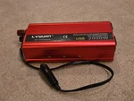 Lvyuan Dx-gax 2000W Red Dual Ac Output Dc To Usb Car Vehicle Power Inverter. Fixed Price $79.95.