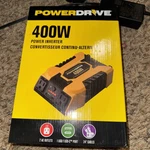 Powerdrive PDI400 400W 110V Inverter - Yellow. Fixed Price $33.00.