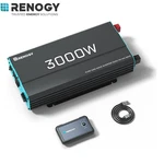 Renogy 3000W Pure Sine Wave Inverter Remote Controller 12V Dc To 120V Ac For Rv. Fixed Price $344.99.