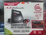 Schumacher SJ1329 600 Peak Amp Jump Starter + 12V Portable Power. Fixed Price $55.00.