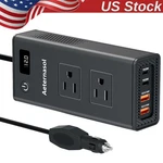Car Power Inverter 12V To 110V 200W Converter Adapter Charger 40INCHS Cable. Fixed Price $17.99.