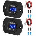 Led Digital Voltmeter 12-24V Panel Gauge Universal For Car Rv Marine Boat. Fixed Price $14.99.
