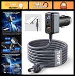 10FT 12-24V Dc Car Charger Adapter For Truck Rv Van Boat Yacht Mini Power Cabl. Fixed Price $39.99.