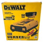 Dewalt 1000W Way Power Inverter W/ Clamps & Dc Plug Tool Only Model DXAEPIP3W. Fixed Price $159.99.