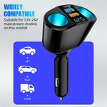 2 Way Car Cigarette Lighter Socket Splitter Dual Usb Charger Power Adapter Led. Fixed Price $6.70.