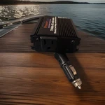 Powerline Dc To Ac Inverter 75 Watt Continuous 120 Volt Cigarette Lighter. Fixed Price $10.99.