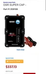 Pro-series Ultracapacitor Jump STARTER,450A,12VDC #DSR108 .open Box. Fixed Price $220.00.