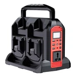 Mewryytuo Power Inverter 4-PORT For Milwaukee Mwq IV06A, Red. Fixed Price $152.57.