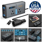 Bmk 200W Car Inverter With Dual Ac Outlets & Smart Cooling - Ready For Adventure. Fixed Price $56.99.