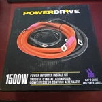 Powerdrive 1500W Inverter Installation Kit (PDIKT1). Fixed Price $48.10.